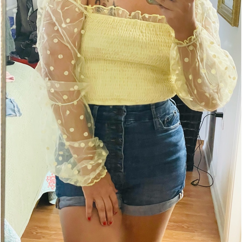 Sheer top - Picture 2 of 2